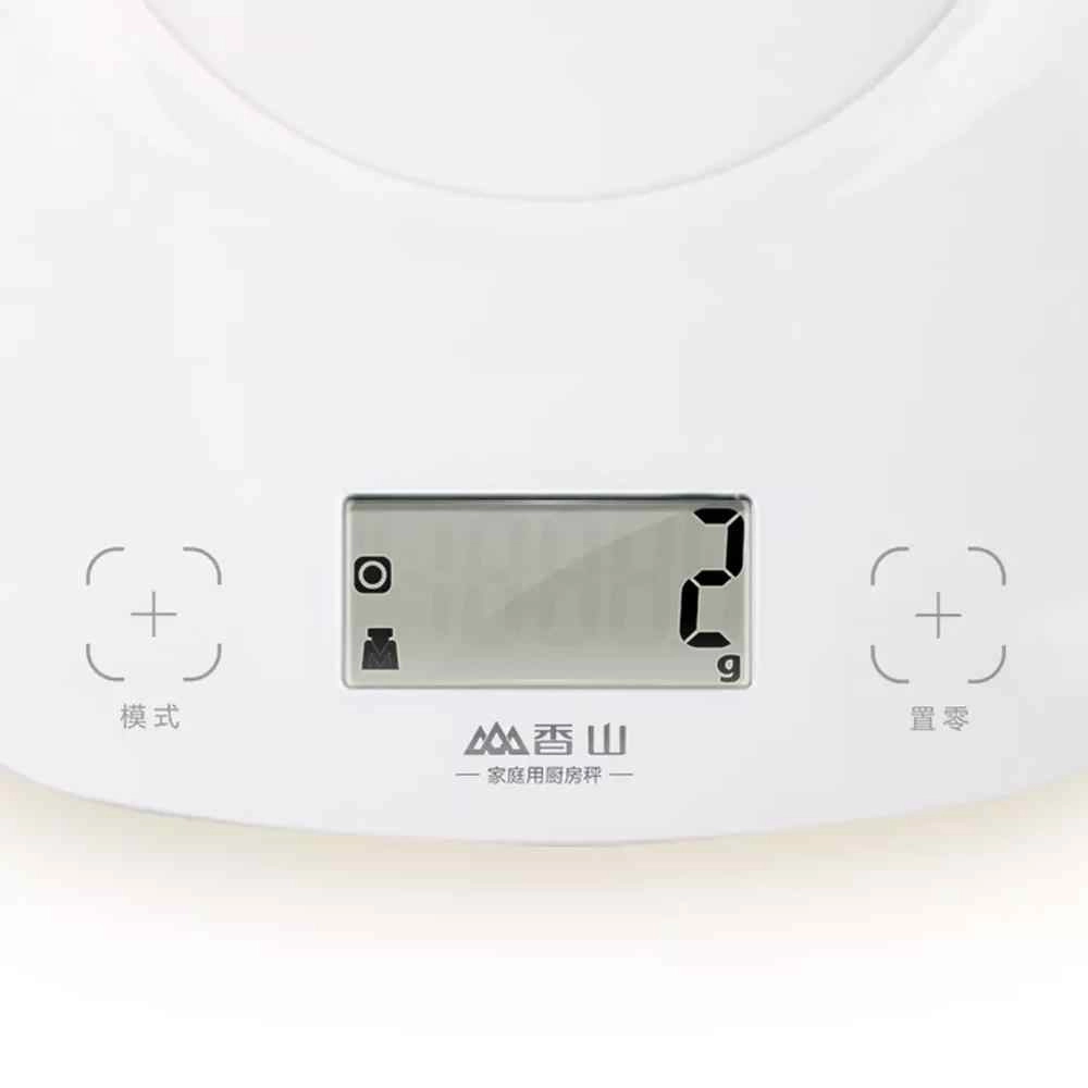 Cân bếp điện tử Xiaomi SENSSUN EK9643K (màn hình LCD, kèm theo khay đựng)